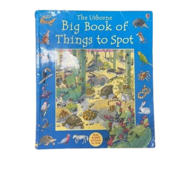 The Usborne Bog Book of things to spot - over 4,000 pictures to find - Picture 1 of 5